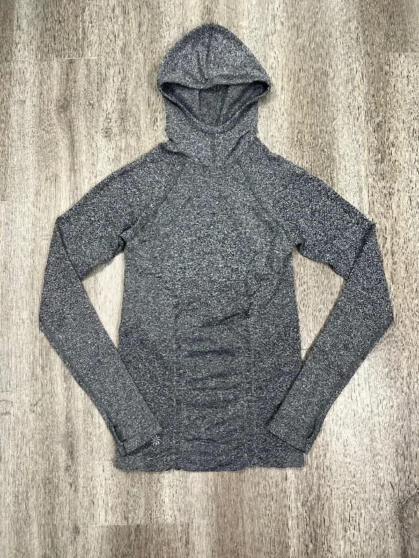 Grey Athletic Sweatshirt Hoodie Athleta , Size Xs