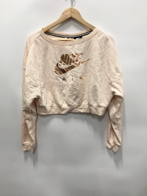 Peach Sweatshirt Crewneck Nike, Size S