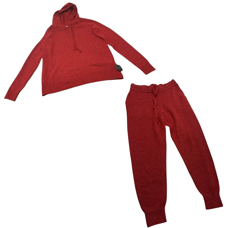 Lounge Set Pants By Amazon Essentials In Red, Size: M