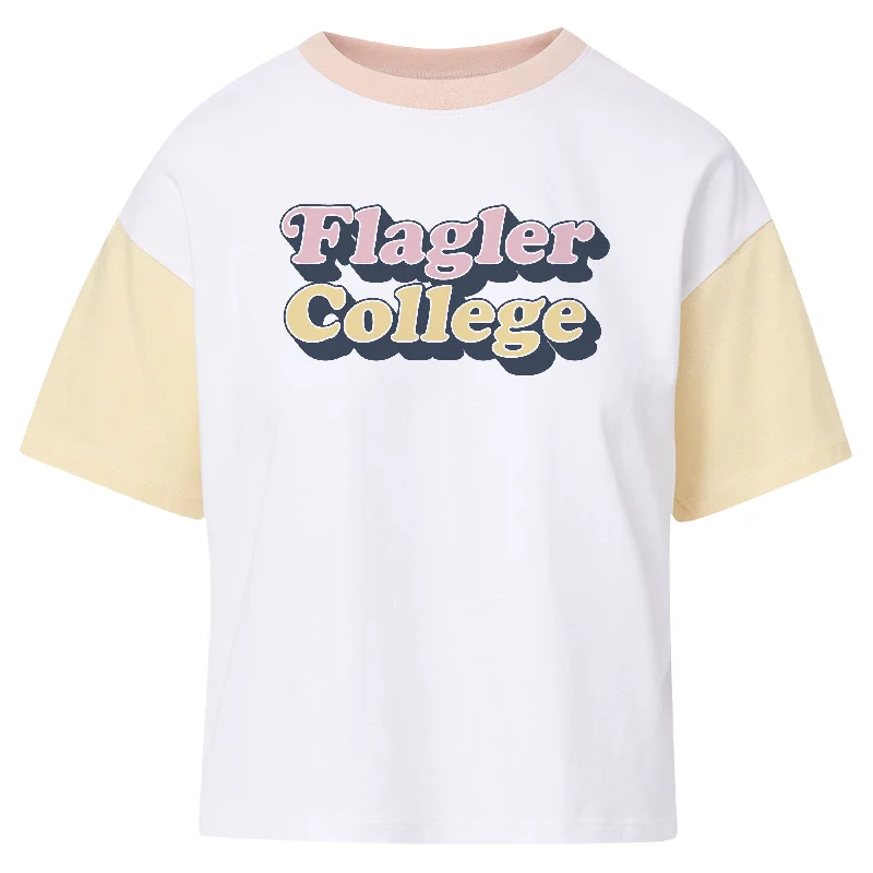 Brynlee Colorblock Flagler College T-Shirt