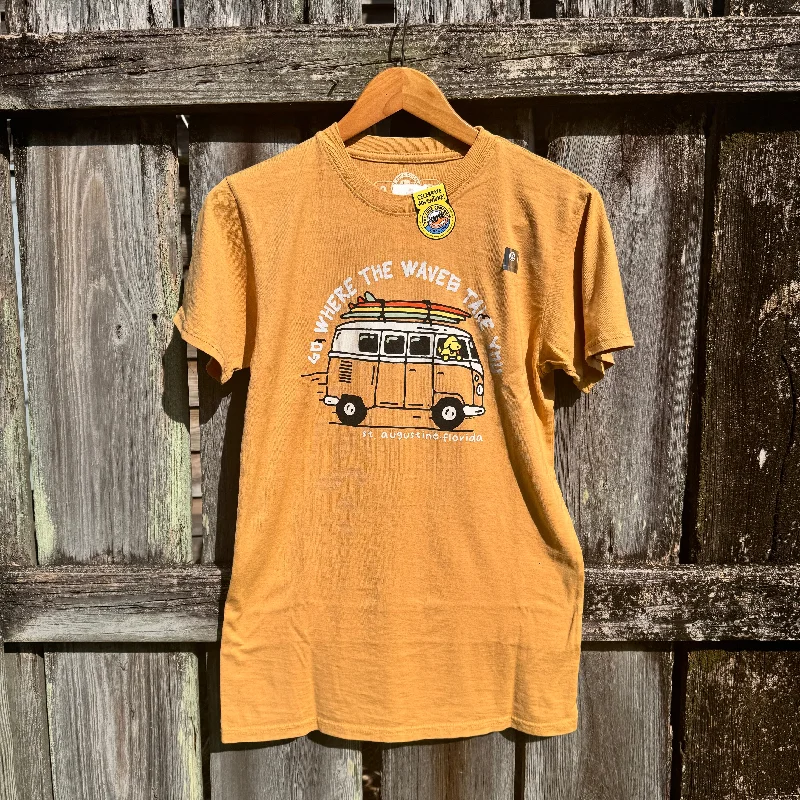 St. Augustine VW Shotgun Dog T-Shirt