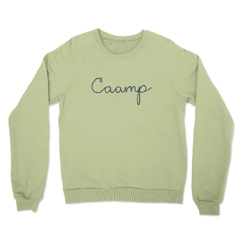 Caamp Chain-stitched Logo Crewneck Sweatshirt