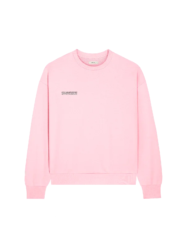 Womens 365 Midweight Sweatshirt—magnolia pink