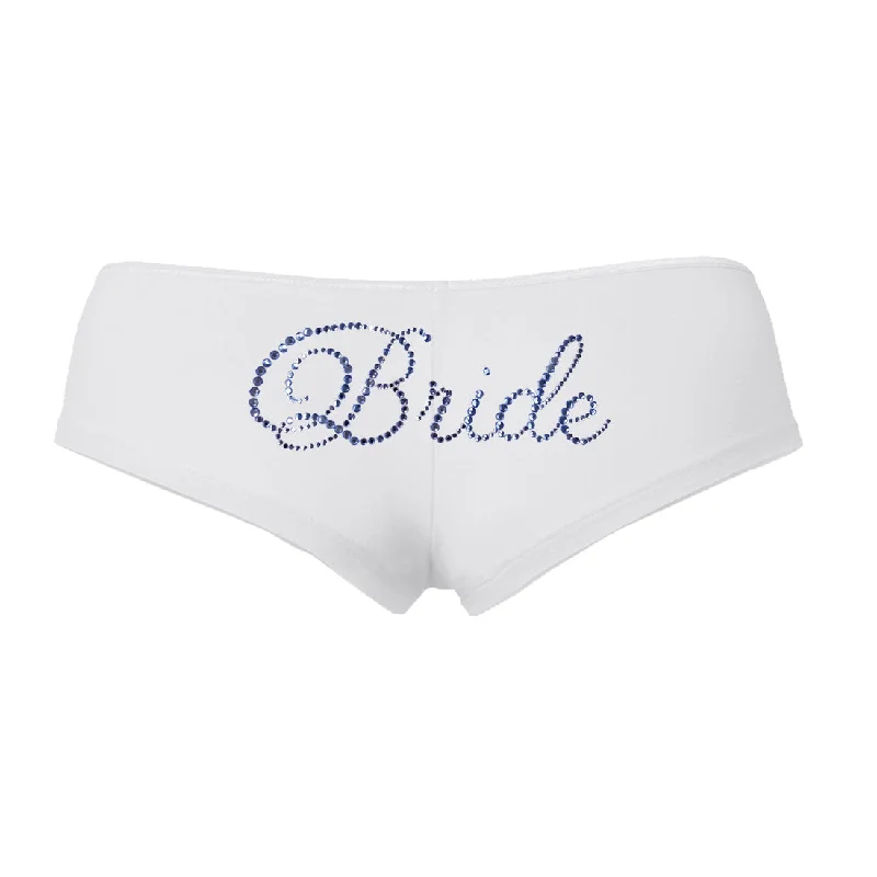 Rhinestone Bride Boyshorts