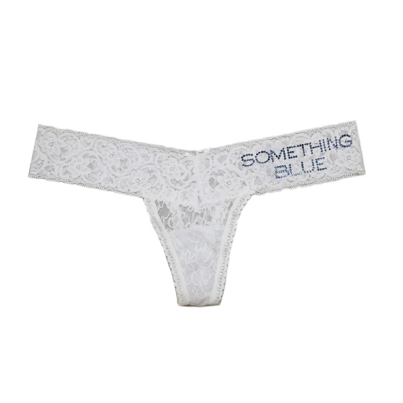 Something Blue Darling Lace Thong