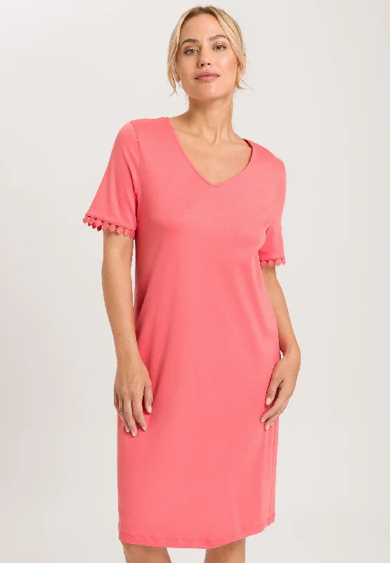 Hanro Rosa Cotton Nightgown