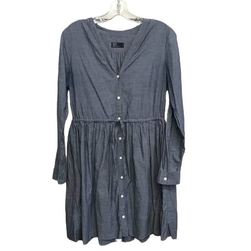 Blue Dress Casual Short By Gap, Size: S