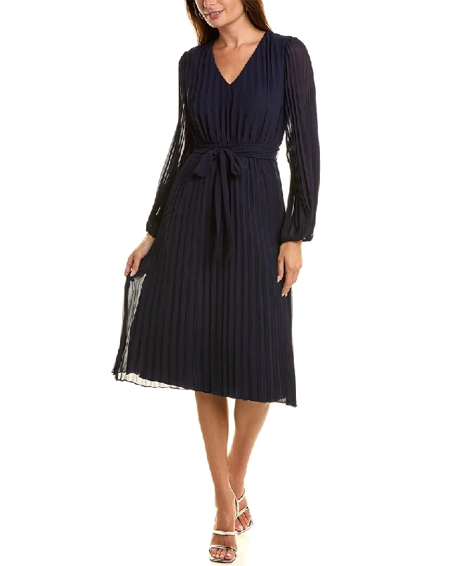 Sam Edelman Accordion Pleated Midi Dress