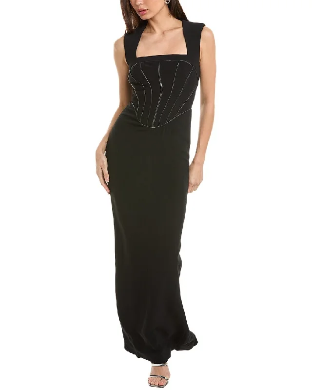 Et Ochs Sienna Flash Piping Gown