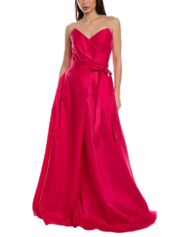 Rene Ruiz Draped Gown