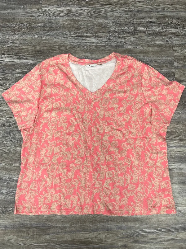 Top Short Sleeve By Liz Claiborne O  Size: 3x