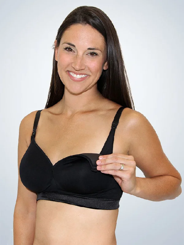 Loving Moments Deluxe Seamless Wirefree Padded Nursing Bra