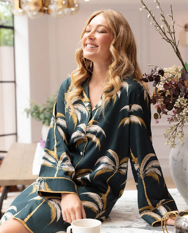 Pimlico Palm Print Nightshirt