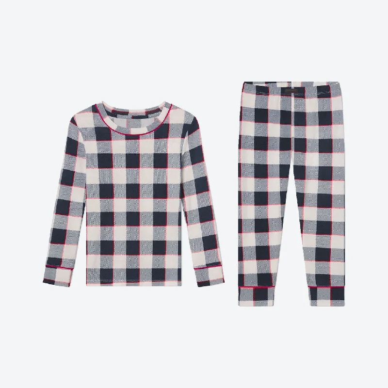 Kids Soft Modal Jersey Long Sleeve Pant Set